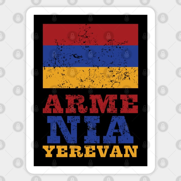 Flag of Armenia Sticker by KewaleeTee